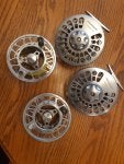 Amundson Trend Fly Reels (2) with Spare Spools